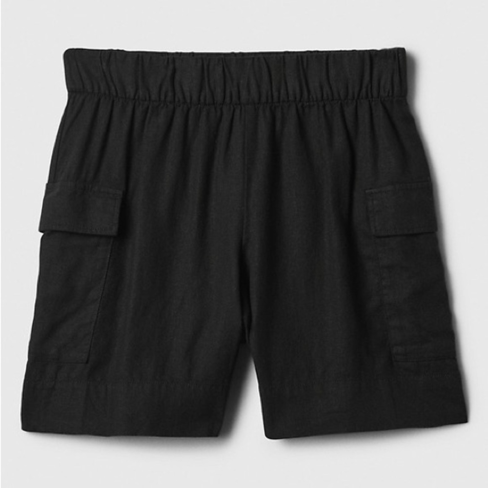 GAP 🖤 Linen High Rise Cargo Shorts Medium